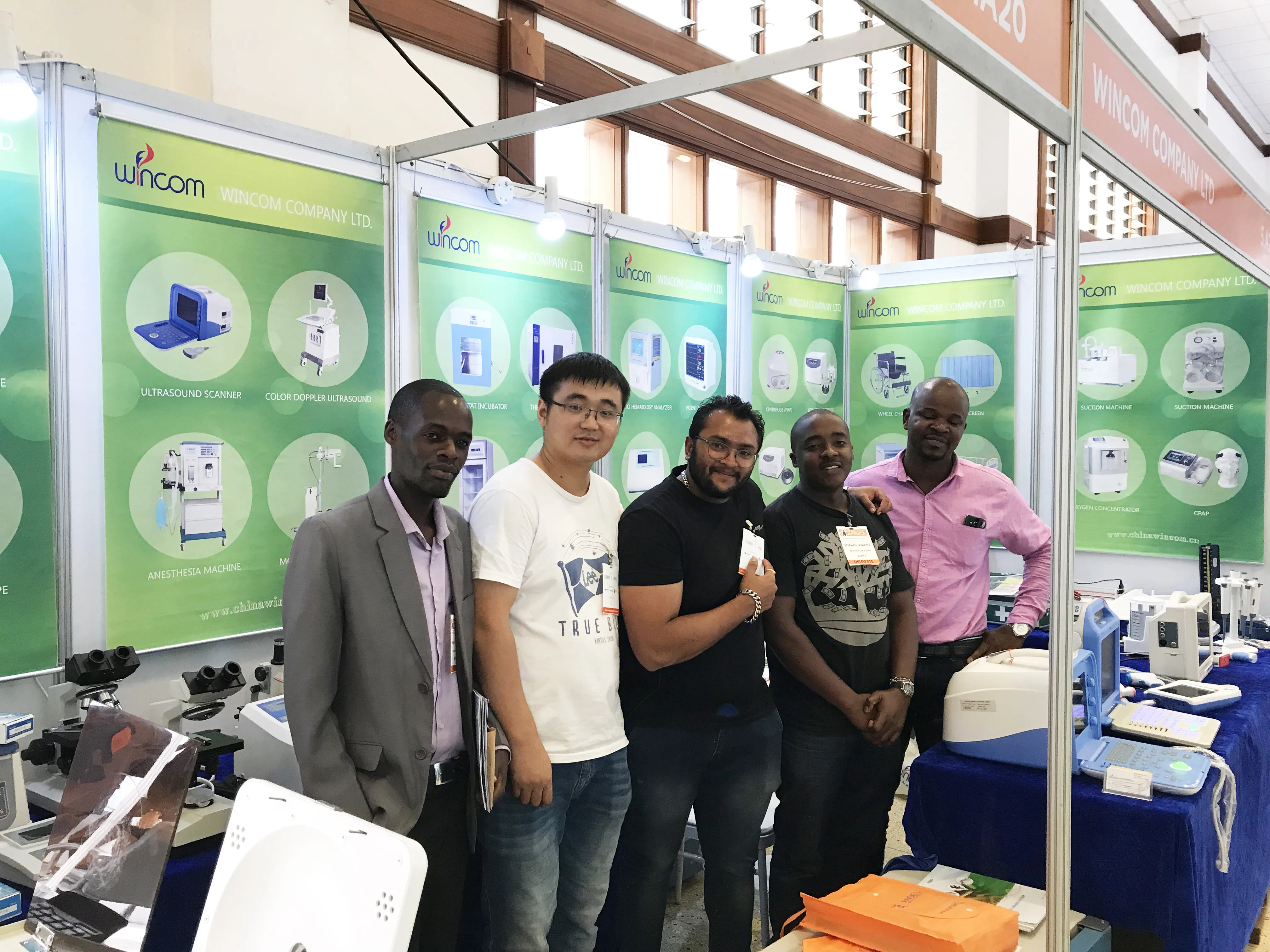 Wincom Participe do Medic Africa Oriental (Quênia)
