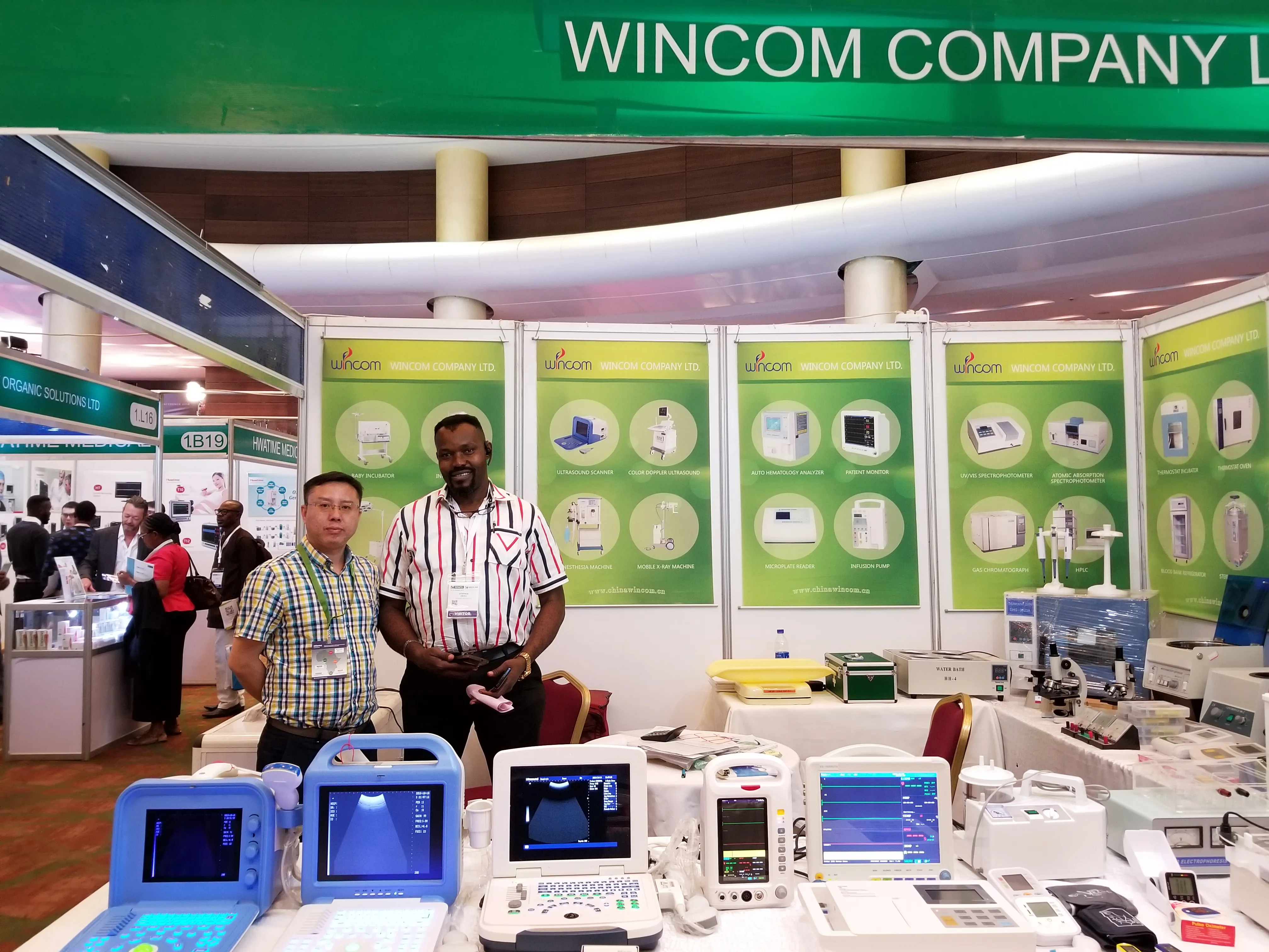 Wincom Participe da África Ocidental Médica