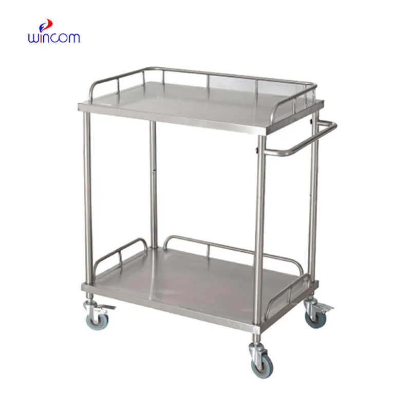 Aço inoxidável x plástico: escolhendo o melhor carrinho de instrumentos